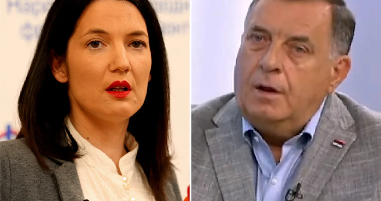 Jelena Trivić Milorad dodik/Lejla Sofradžija