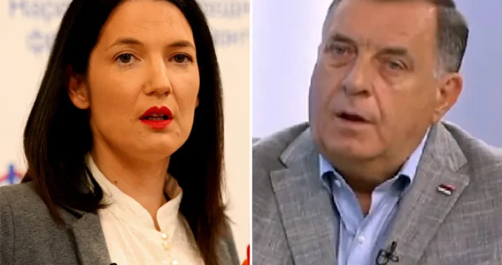 Jelena Trivić Milorad dodik/Lejla Sofradžija