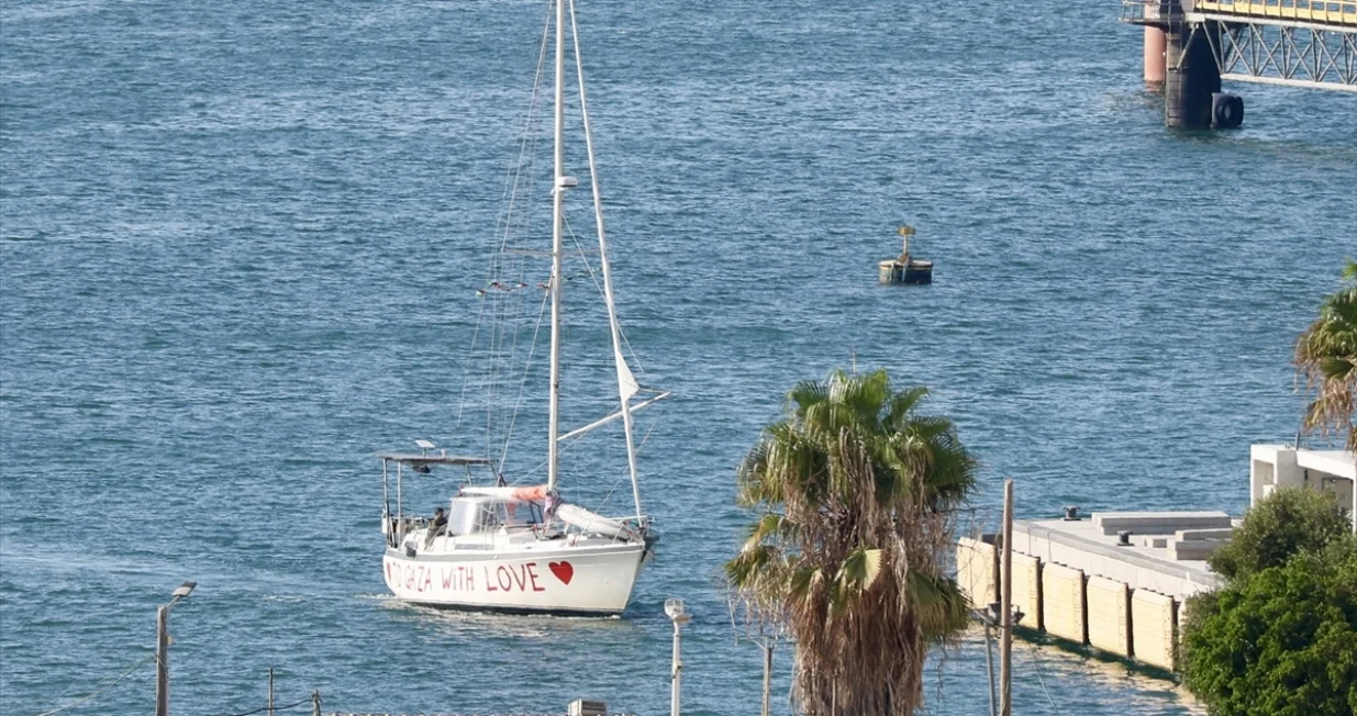 Brod flotila Sumud Gaza, ilegalno preusmjeravanje, izraelska luka Ashdod/Anadolija