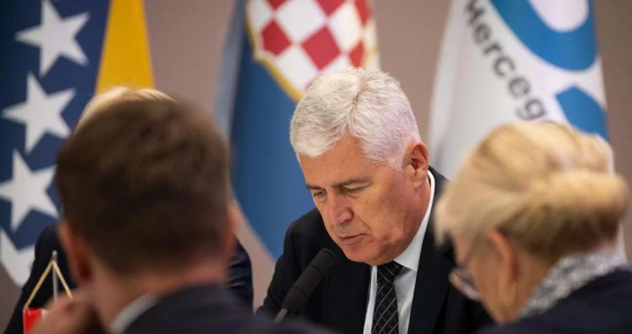 Dragan Čović, Predsjedništvo HDZ-a BiH, sjednica/Fena