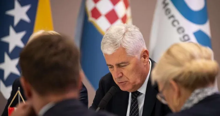 Dragan Čović, Predsjedništvo HDZ-a BiH, sjednica/Fena