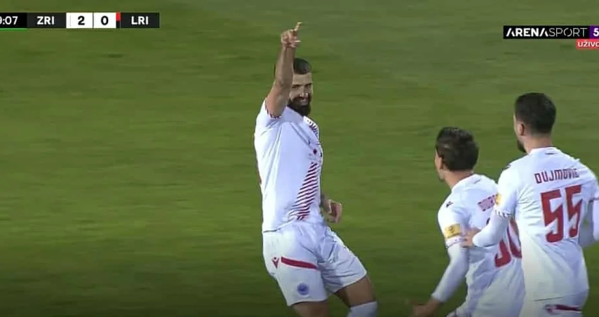 Gol Jakovljevića za 3:0/Foto: 