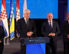 Borjana Krišto, Dragan Čović, potpredsjednik Vlade Hrvatske Branko Bačić, HDZ BiH, Neum, Klauzura HDZ-a BiH/Fena