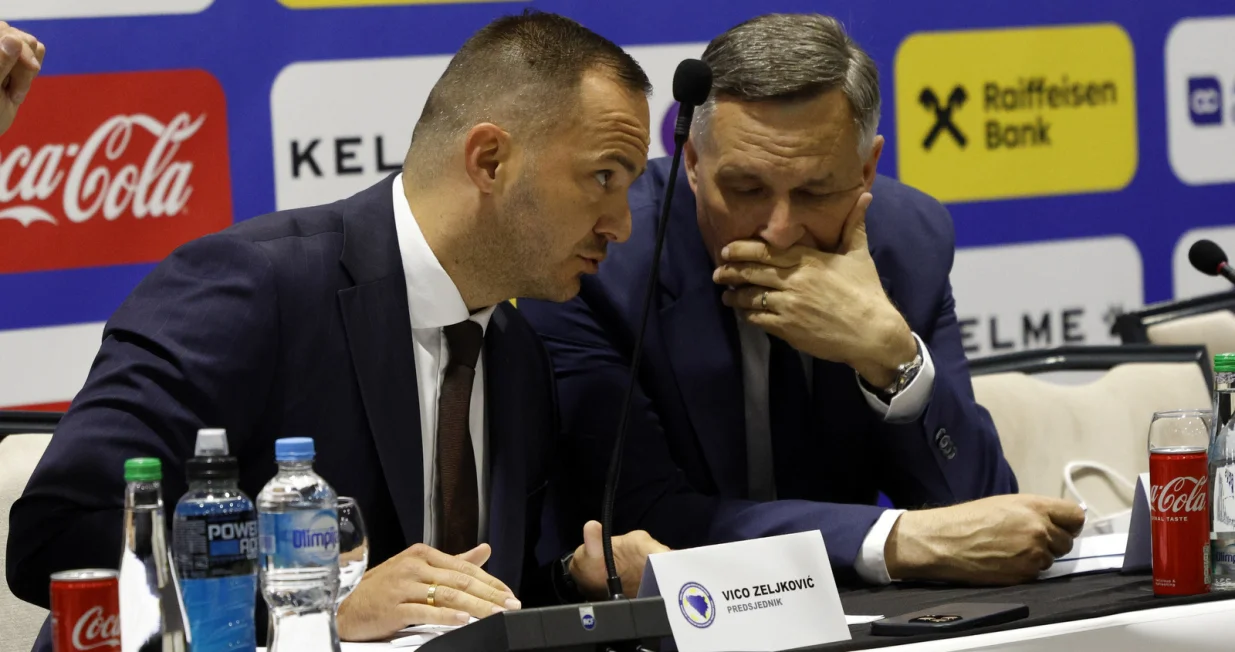 Vico Zeljković i Ivan Beus (FOTO: Sanel Konjhodžić/Sport1)/Foto: 