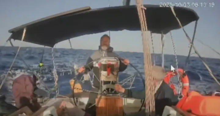 Jahta Marinette na putu ka Gazi/Screenshot