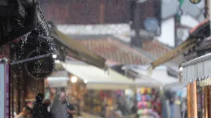 U Sarajevu pala dugoočekivana kiša i donijela osvježenje/Senad Gubelić