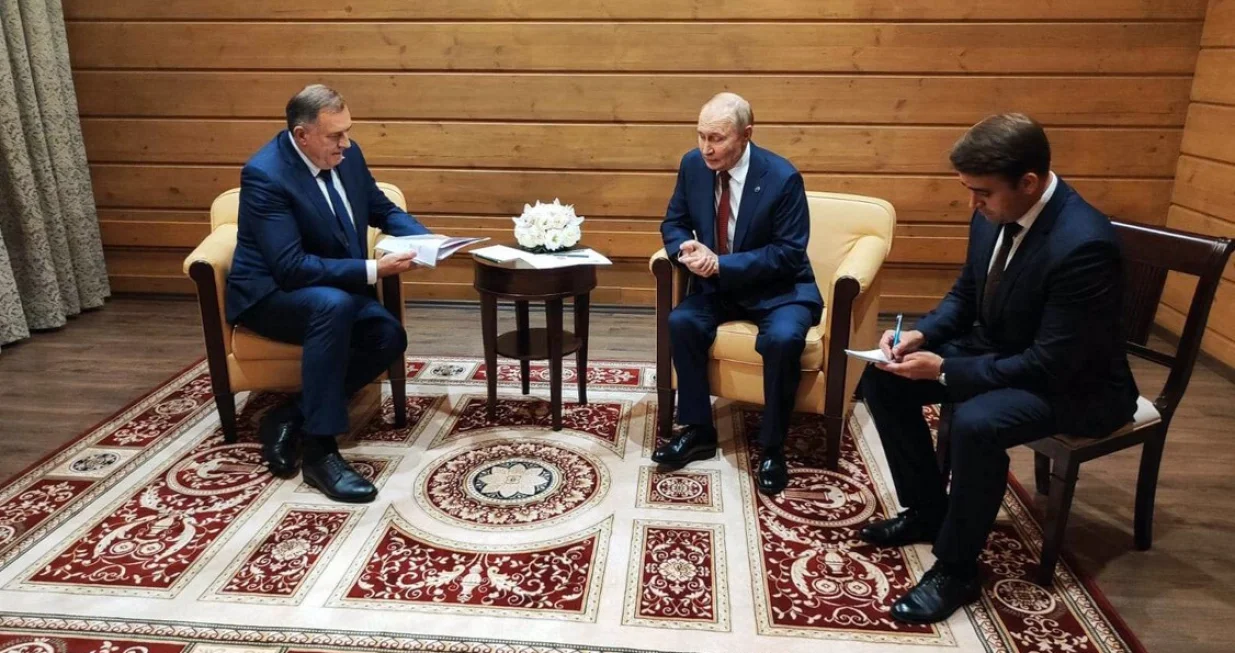 Dodik i Putin su se sastali na marginama Kluba Valdaj/x/