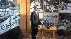 Emir Muratović načelnik općine jablanica, komemoracija, godišnjca katastrofalinih poplava/Nedim Fetahović