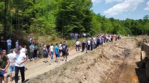 bistrica - protesti/