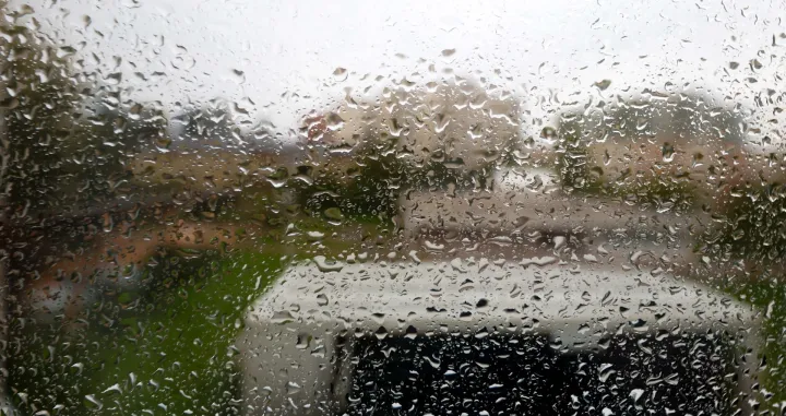 Kiša kroz prozor ilustracija/Damir Deljo