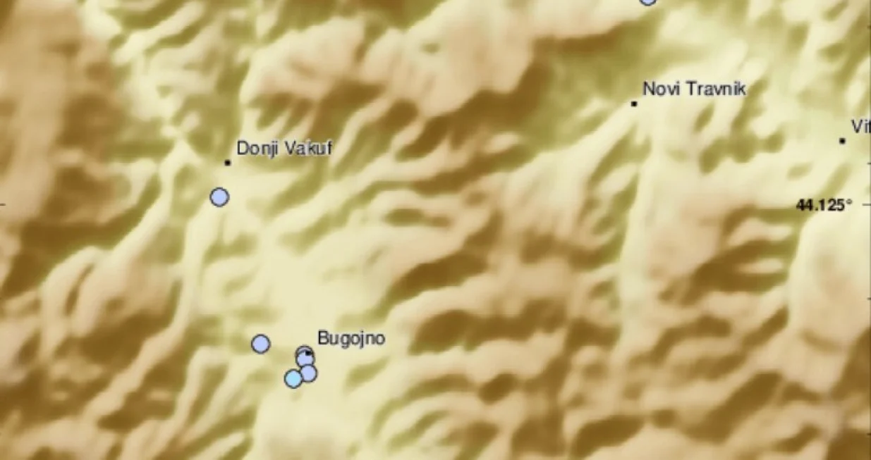 Novi zemljotres/X.com/EMSC//