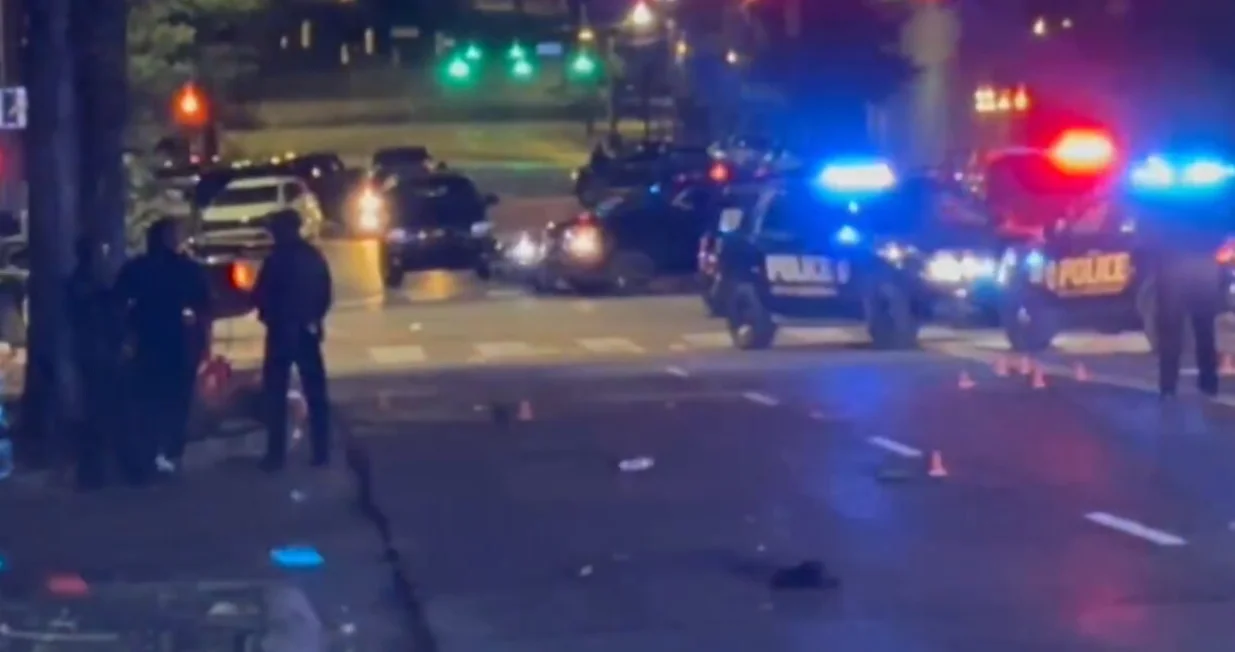 Policija na mjestu događaja/Printscreen/X.com//