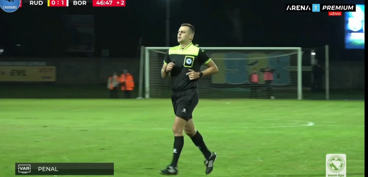 Gol Vukovića protiv Rudara (FOTO: Screenshot/Arenasport)/Foto: 