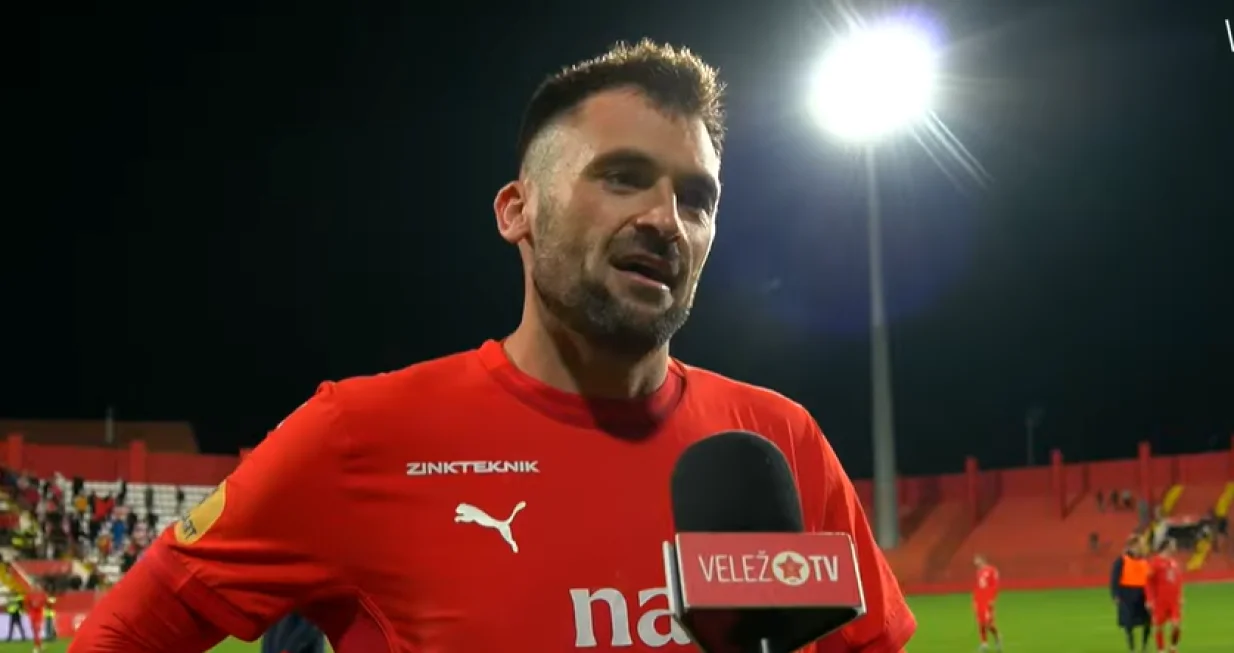  Hrkać se dotakao odlaska Sablića sa klupe Veleža (FOTO: Screenshot/FK Velež)/Foto: 