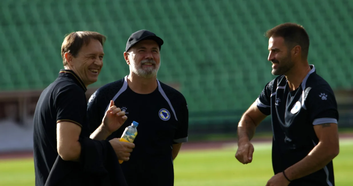 Trening fudbalske reprezentacije BiH na stadionu Koševo/Foto: Sanel Konjhodžić/sport1