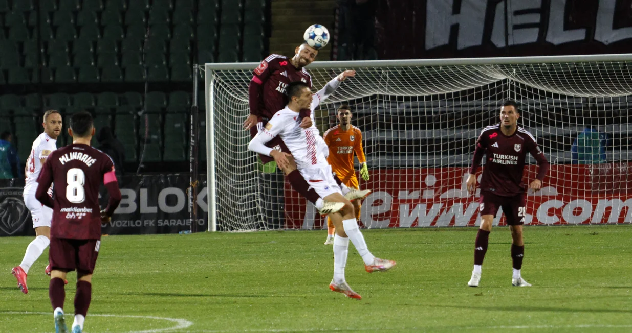 Derbi kola na Koševu (Sarajevo v Zrinjski - 06.10.2025, FOTO: Sport1.ba - Sanel Konjhodžić)/Foto: Picasa