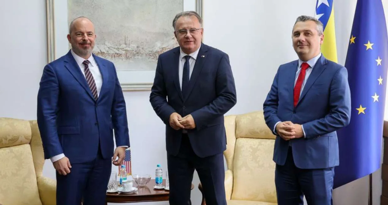 Nikšić razgovarao sa Ginkelom/Vlada FBiH//