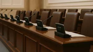 Skupštinske klupe, skupština/Ilustracija/ChatGPT/