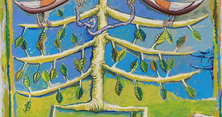 "Stablo za zaljubljene", 1985, vl. Muzej za umjetnost i obrt, Zagreb/