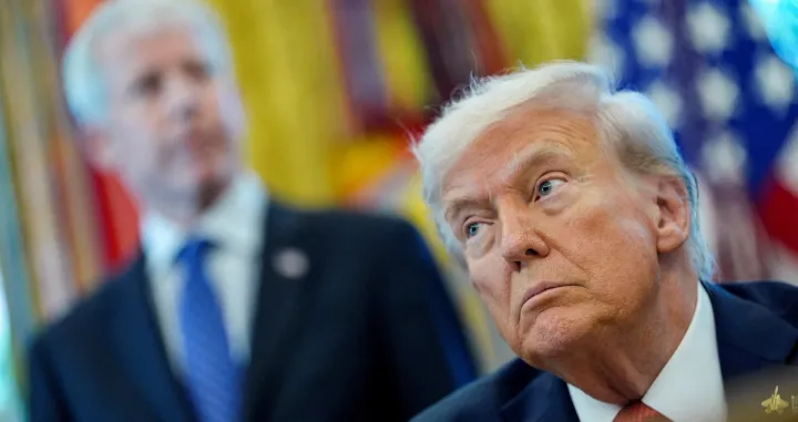 U.S. President Donald Trump attends an event to sign an executive order authorizing the construction an access road to the Ambler mining district in Alaska, at the White House, in Washington, D.C., U.S., October 6, 2025. REUTERS/Kent Nishimura/Kent Nishimura