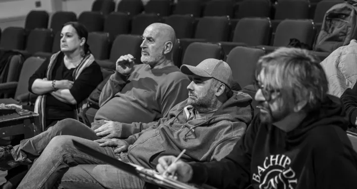 Dino Mustafić proba Sarajevo moje drago/Velija_hasanbegovic