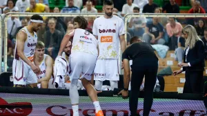 KK Bosna - Kangoeroes Basket Mechelen/Foto: 