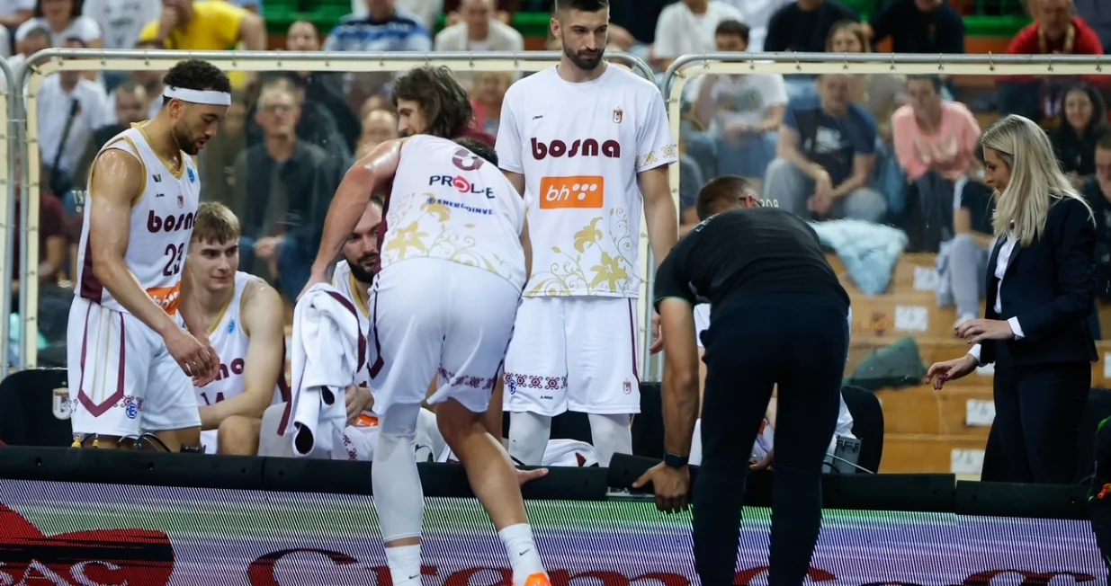 KK Bosna - Kangoeroes Basket Mechelen/Foto: 