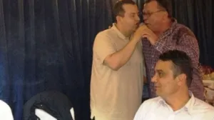 Ivica Dačić, Halid Bešlić i Sadik Ahmetović/