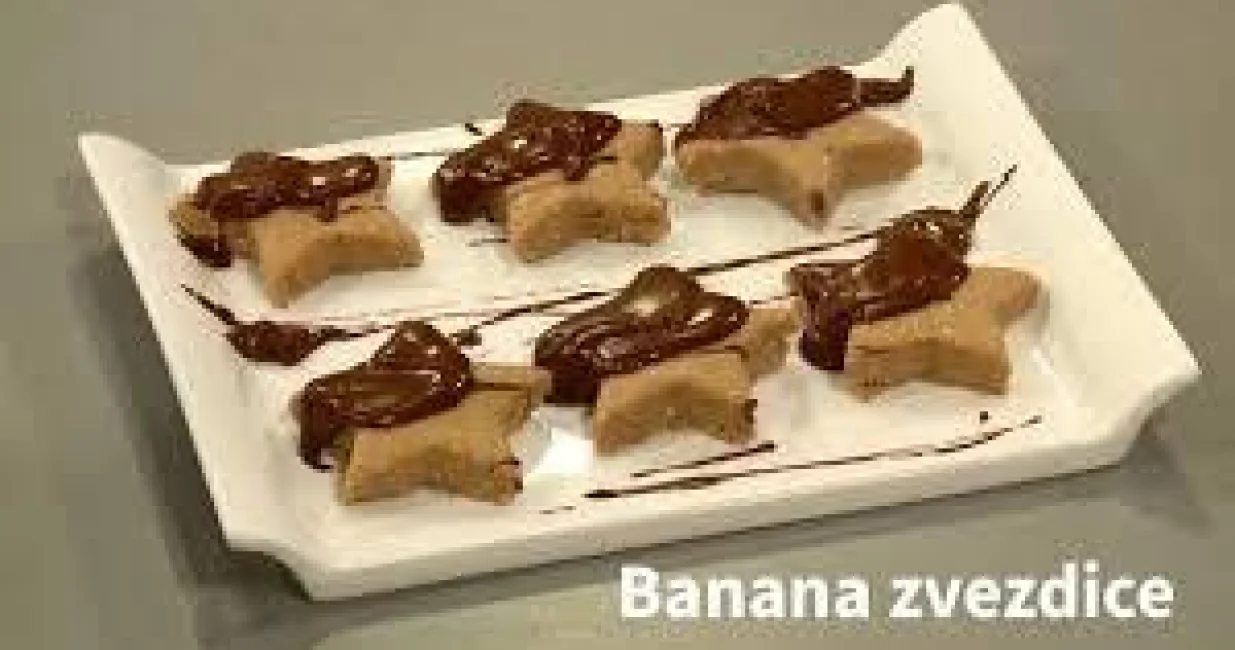 banana zvjezdice/