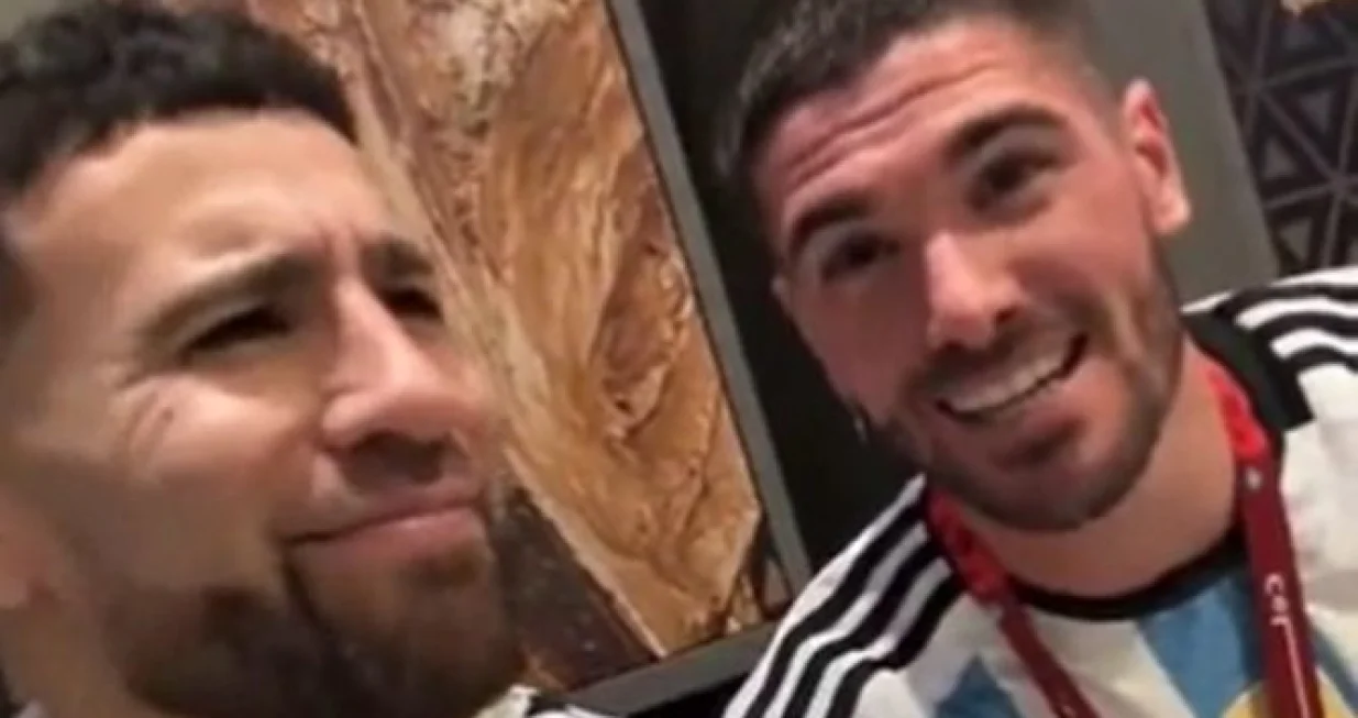 Rodrigo de PaulNicolas Otamendi/Foto: 