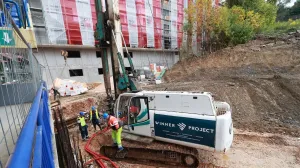 Izgradnja južne tribine stadiona Grbavica/Foto: 