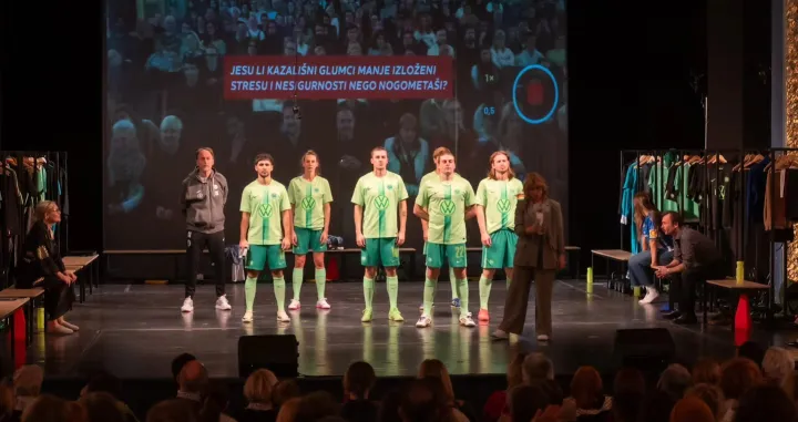 Predstava "Jezik kopačke"/FOTO: Velija Hasanbegović/