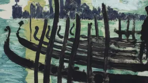 Slavko Šohaj: "Venecija", 1984, Nacionalni muzej moderne umjetnosti, Zagreb /GORAN VRANIĆ/Picasa