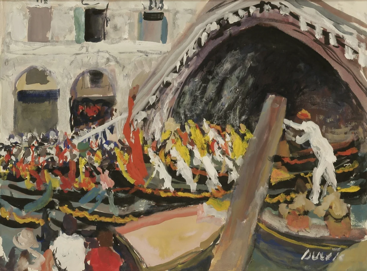 Ivo Dulčić: "Venecija", Nacionalni muzej moderne umjetnosti, Zagreb /GORAN VRANIĆ/