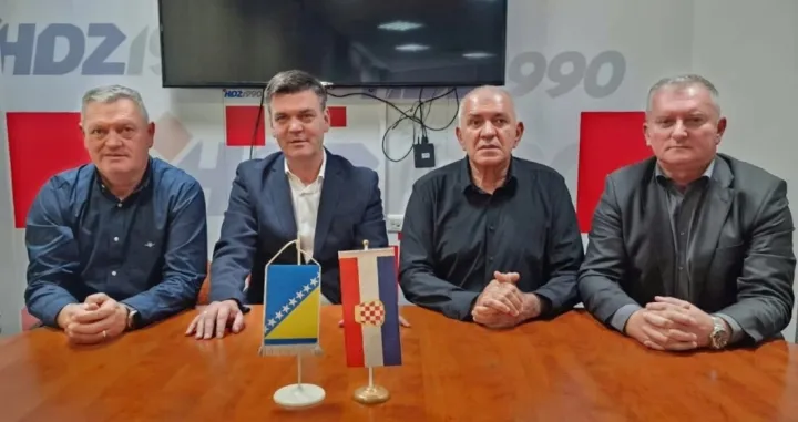 HDZ 1990, HNP, HDS i HSS, lideri stranaka, opozicija, Hrvati u BiH/Hdz 1990