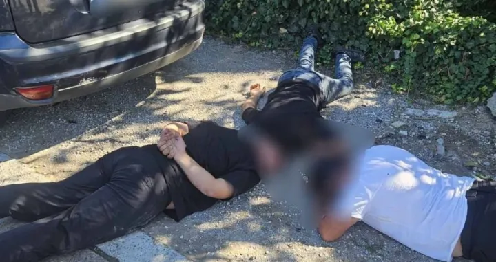 Uhapšeni otmičari/Uprava policije Crne Gore/