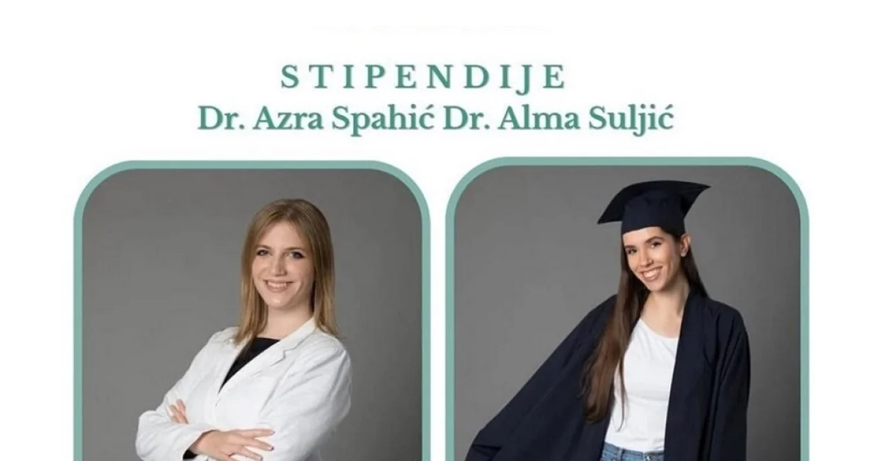 Stipendije dr. Azra Spahić i dr. Alma Suljić//