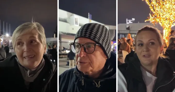 Građani se okupili na platou Skenderije kako bi odali počast Halidu Bešliću/Screenshot