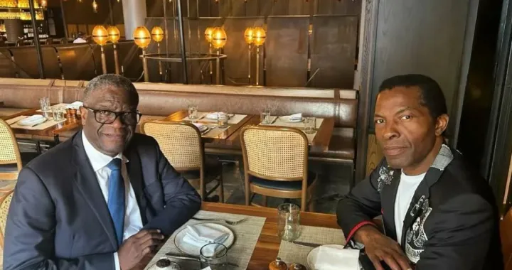 Dr. Mukwege i Isaach de Bankole/