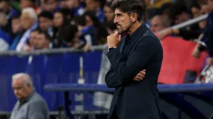 Soccer Football - LaLiga - Real Oviedo v FC Barcelona - Estadio Carlos Tartiere, Oviedo, Spain - September 25, 2025 Real Oviedo coach Veljko Paunovic REUTERS/Pankra Nieto/Foto: Pankra Nieto