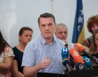 Aldin Huskić, predsjednik Vijeća uposlenika NUBBiH/FENA/