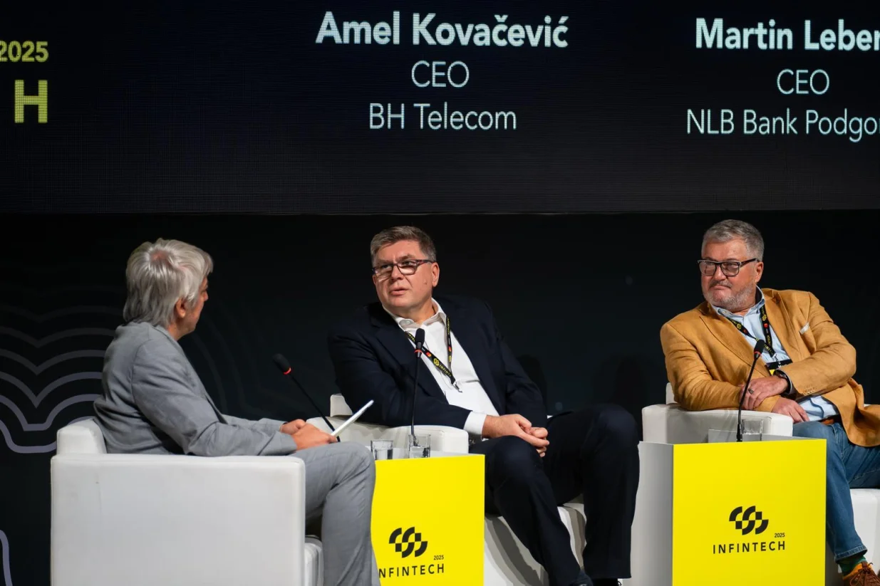 Amel Kovačević na INFINTECH konferenciji: "Pravo liderstvo se ne testira u mirnim vodama, već u oluji"/