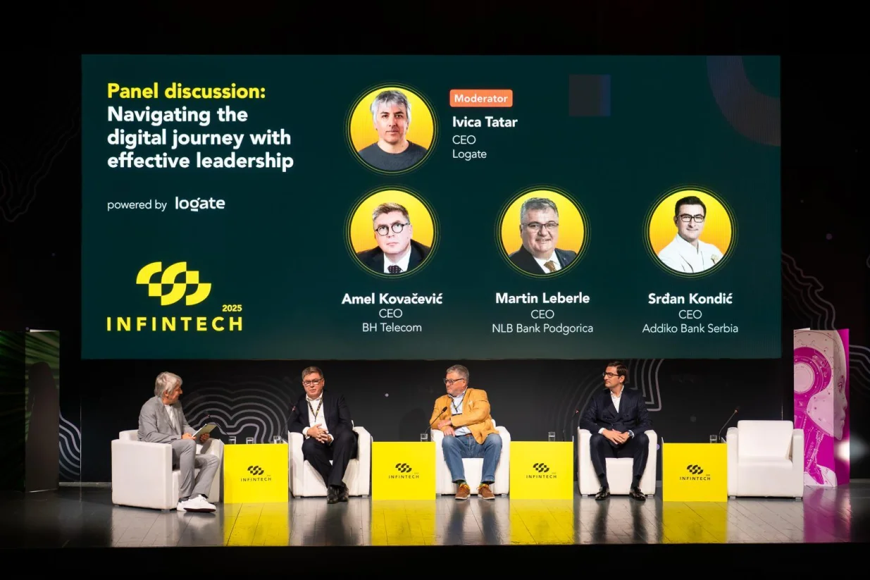 Amel Kovačević na INFINTECH konferenciji: "Pravo liderstvo se ne testira u mirnim vodama, već u oluji"/
