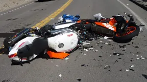 motor nesreća ilustracija/