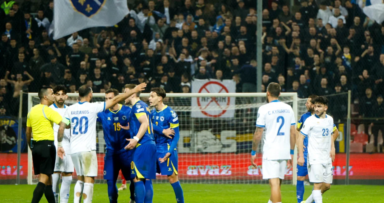 BiH vs Kipar 2. kola grupe H Kvalifikacija za Svjetsko prvenstvo 2026./Foto: Damir Deljo