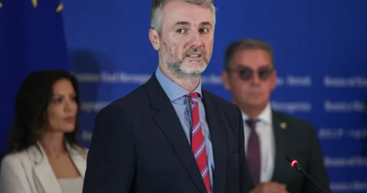 Edin Forto, press konferencija ministra prometa i komunikacija BiH/Fena