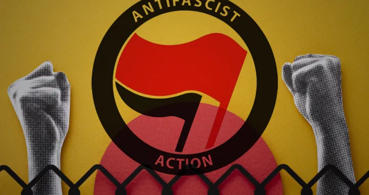 Vizual za kolumnu faruka šehića - A kao antifa, antifašizam/Benjamin Krnić