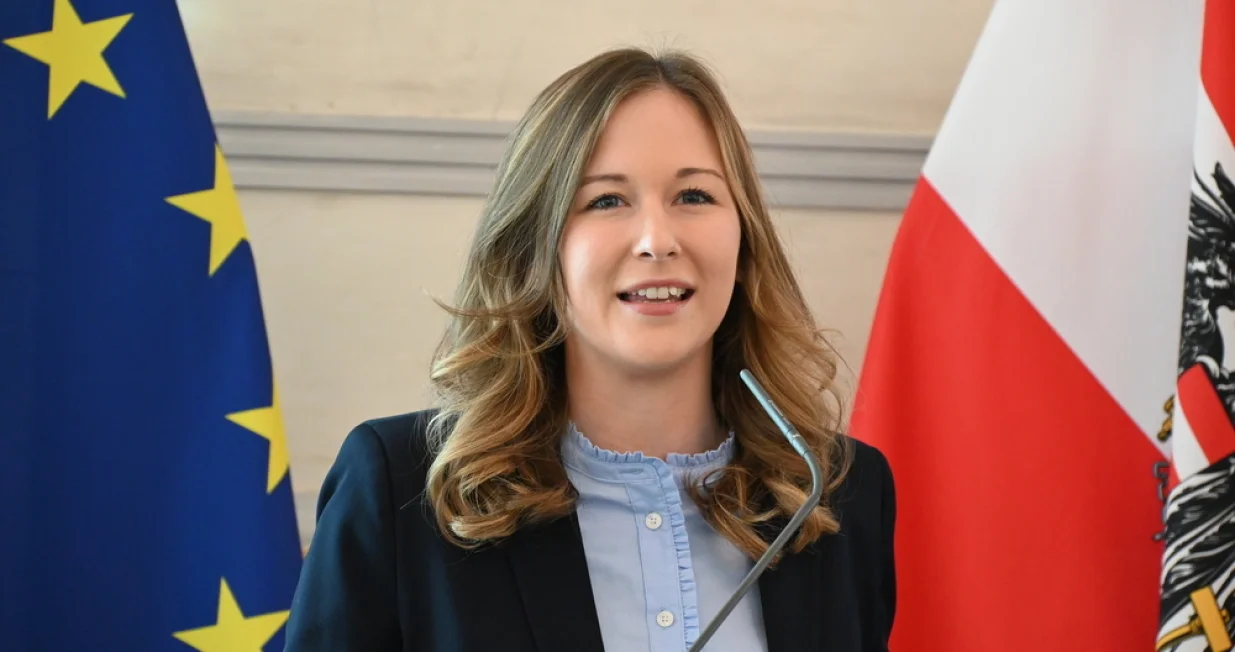 Claudia Plakolm Austrijska savezna ministrica za Evropu, integraciju i porodicu/Katholisch.at