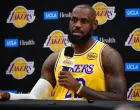 Sep 29, 2025; Los Angeles, CA, USA; Los Angeles Lakers forward LeBron James (23) during media day at UCLA Health Training Center. Mandatory Credit: Gary A. Vasquez-Imagn Images/Foto: Gary A. Vasquez