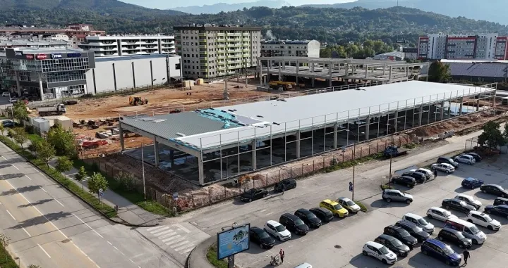 tržni centar u lukavici izgradnja /BiznisInfo.ba/Biznisinfo.ba